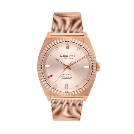 Gold Textile Watch