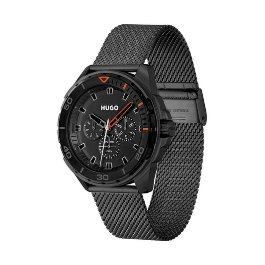 Black Stainless Steel Watch