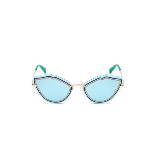 Multicolor Metal Sunglasses