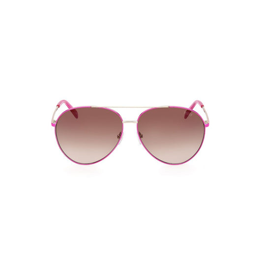 Multicolor Metal Sunglasses