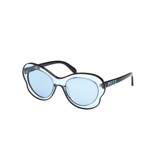 Blue Acetate Sunglasses