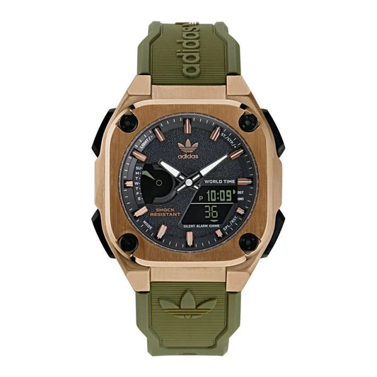Green Silicone Watch
