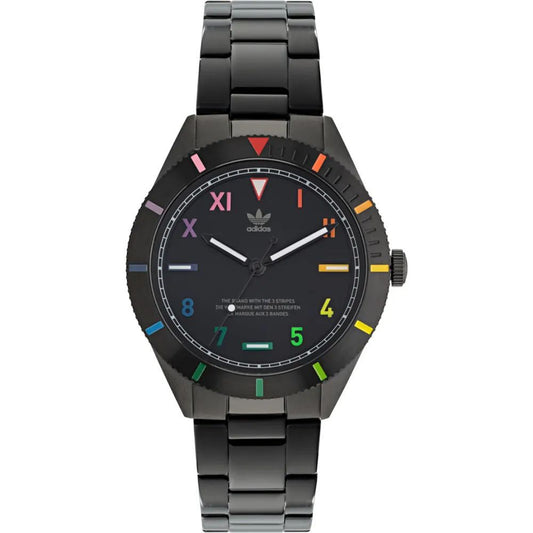 Black Stainless Steel Stainless Steel Watch
