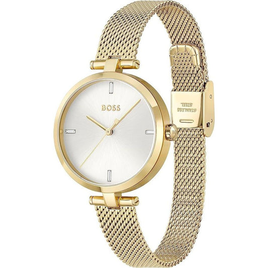 Gold Stainless Steel Watch