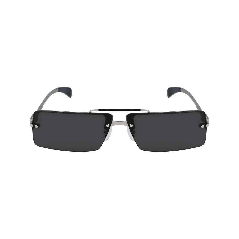 Gray Metal Sunglasses