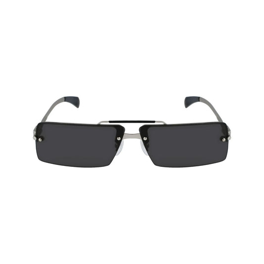 Gray Metal Sunglasses
