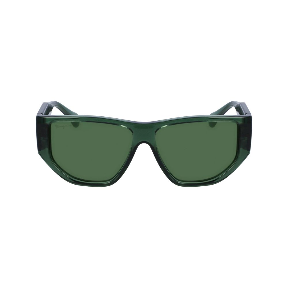 Green Injected Sunglasses