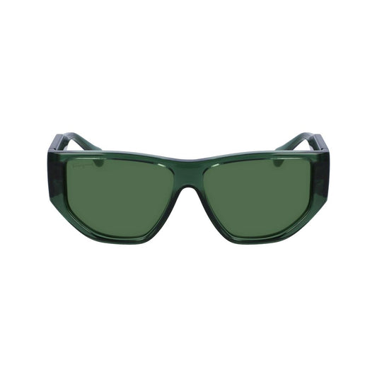 Green Injected Sunglasses