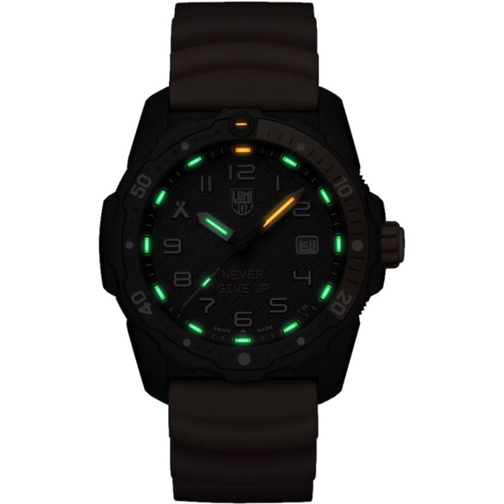 Orange Rubber Watch