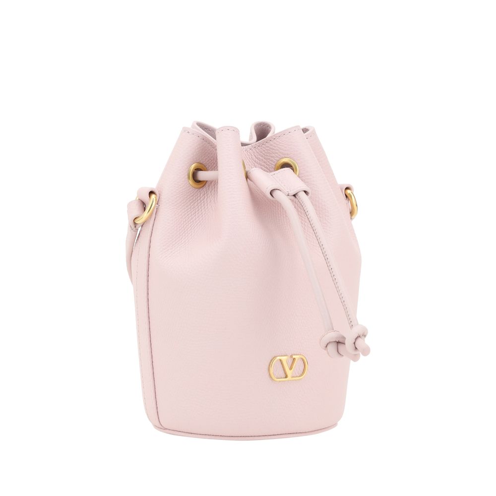 Mini Vlogo Drawstring Bucket Bag