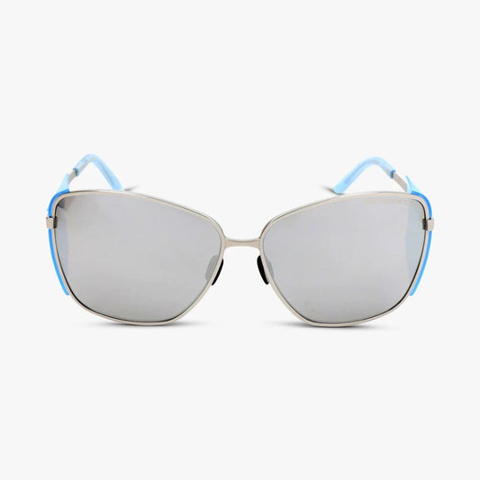 Gray Metal Sunglasses