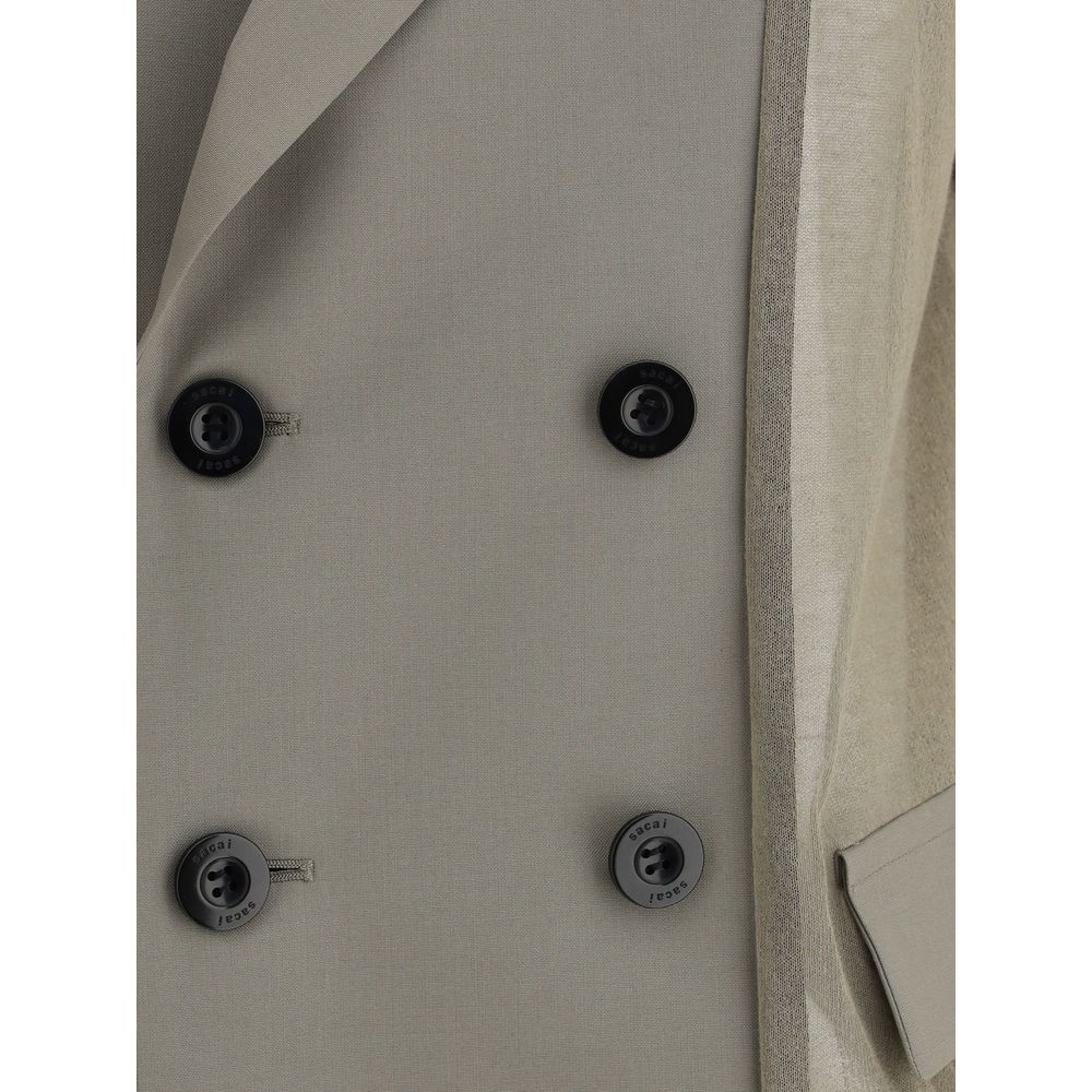 Semi-transparent  Blazer Jacket
