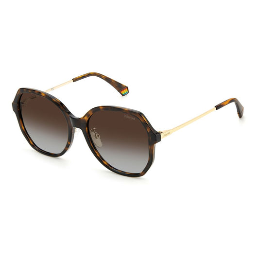 Brown Plastic Sunglasses