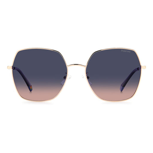 Bicolor Stainless Steel Sunglasses