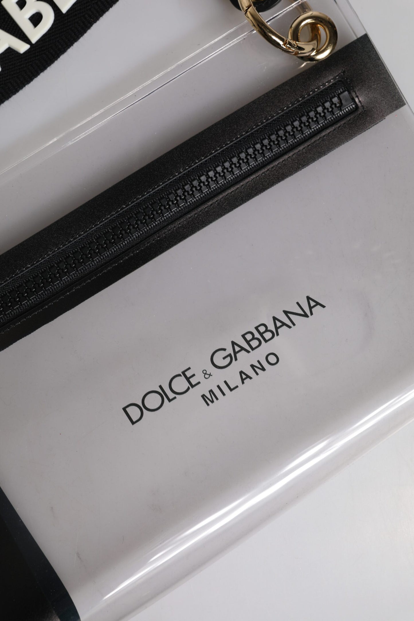 Clear PVC Leather Pouch Shoulder Strap Bag