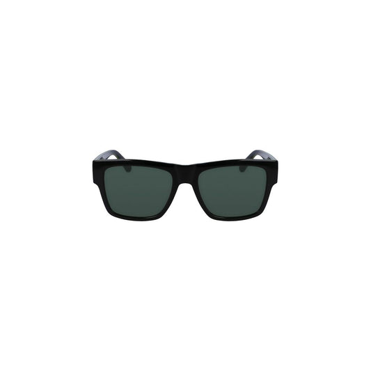 Black Plastic Men Sunglasses