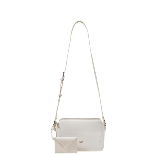 Cream Polyethylene Handbag