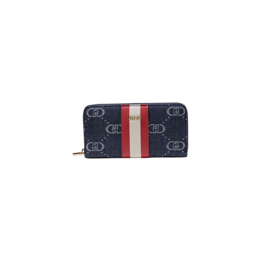 Blue Polyester Wallet