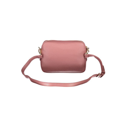 Pink Polyethylene Handbag