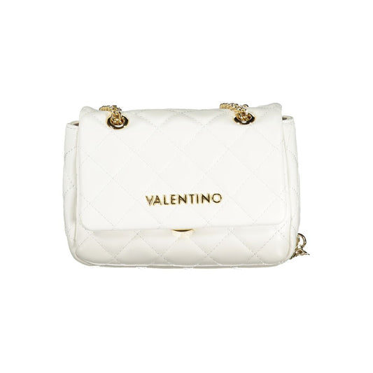 White Polyethylene Women Handbag
