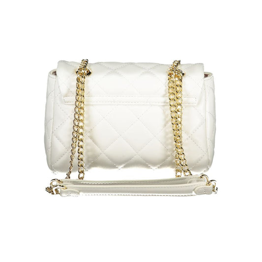 White Polyethylene Women Handbag