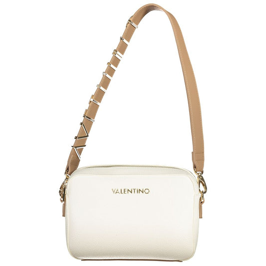 White Polyethylene Women Handbag