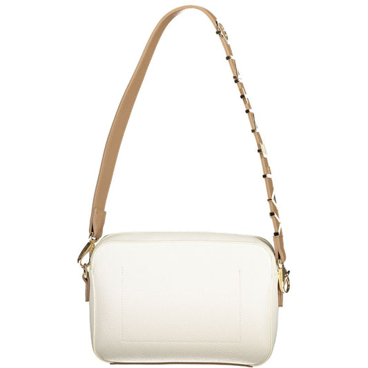 White Polyethylene Women Handbag