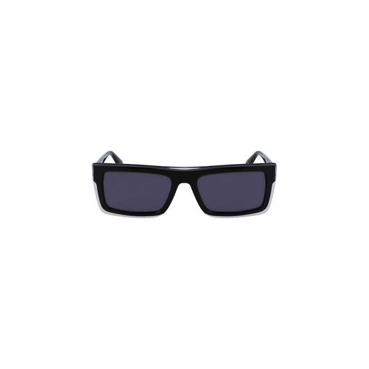 Black Plastic Men Sunglass