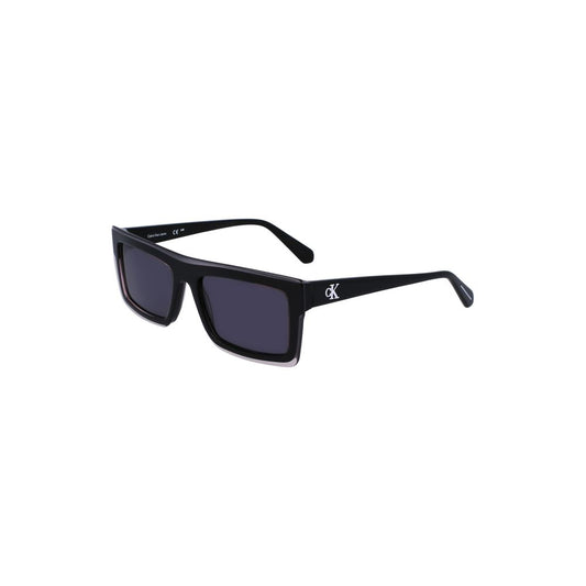 Black Plastic Men Sunglass