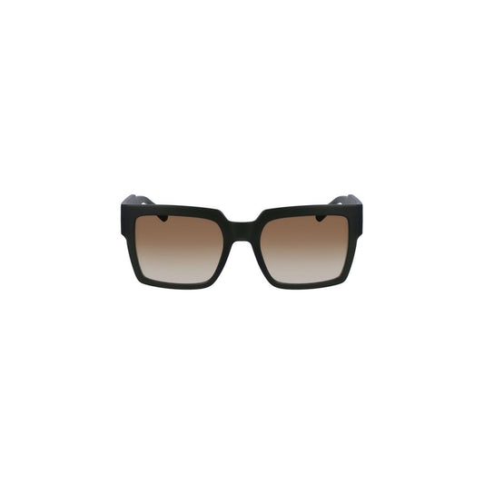 Brown Plastic Women Sunglass