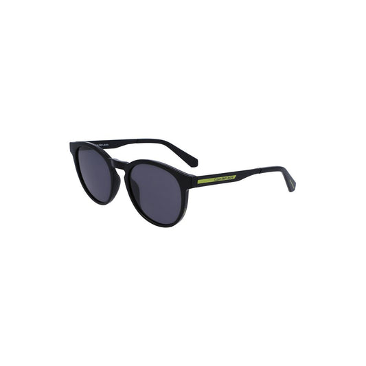 Black Plastic Men Sunglass
