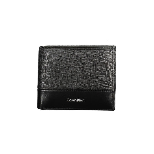 Black Leather Men Wallet