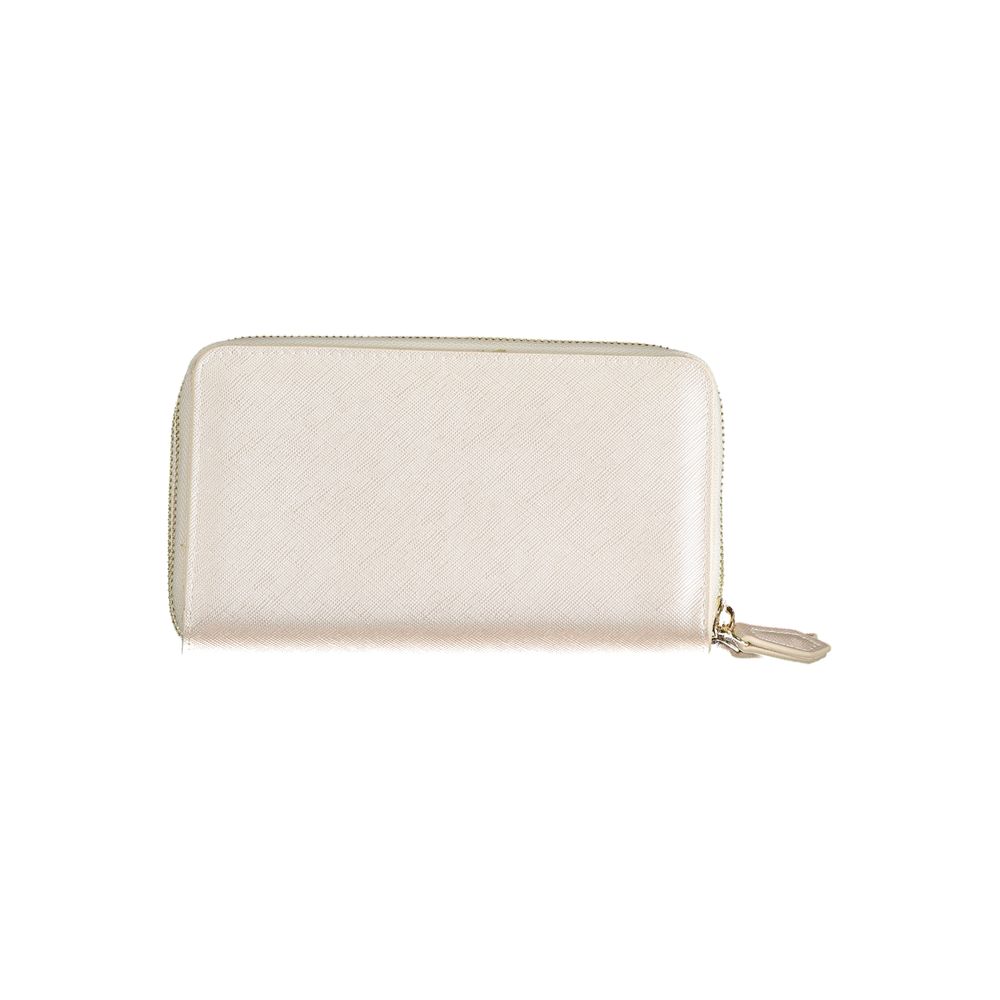 Gray Polyethylene Women Wallet