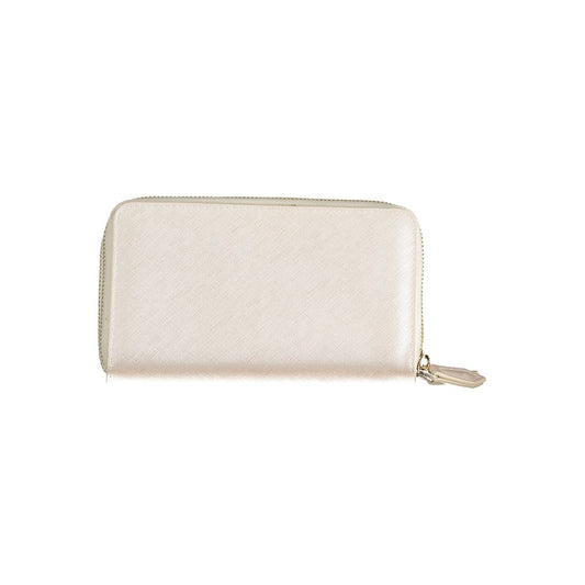 Gray Polyethylene Women Wallet