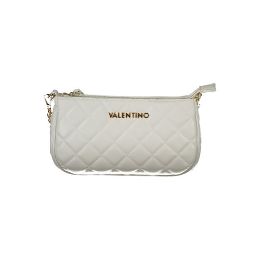 White Polyethylene Women Handbag
