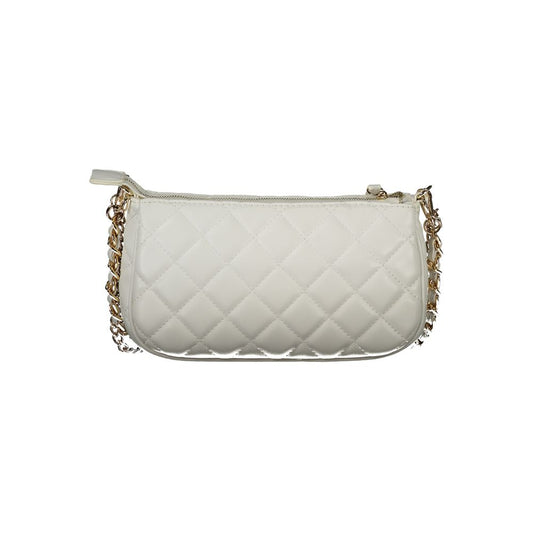 White Polyethylene Women Handbag