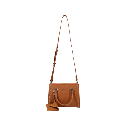 Brown Polyethylene Handbag