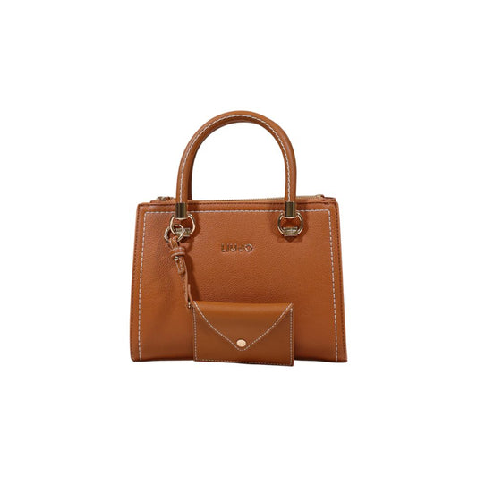 Brown Polyethylene Handbag