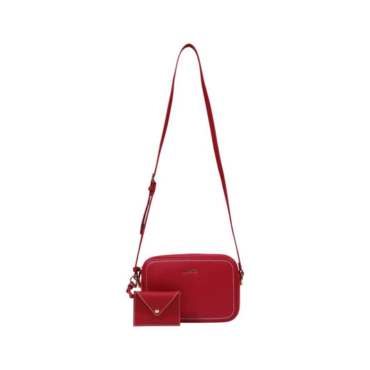 Red Polyethylene Handbag