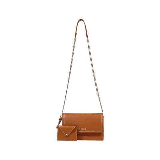 Brown Polyethylene Handbag