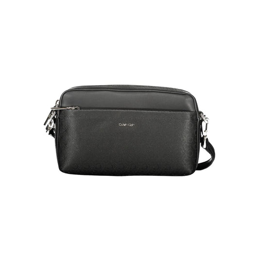 Black Polyester Handbag