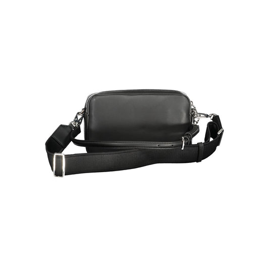 Black Polyester Handbag