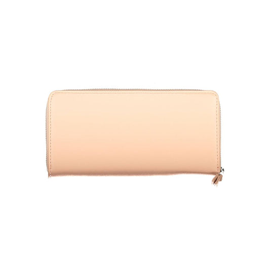 Pink Polyester Wallet