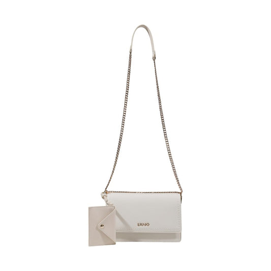 Cream Polyethylene Handbag