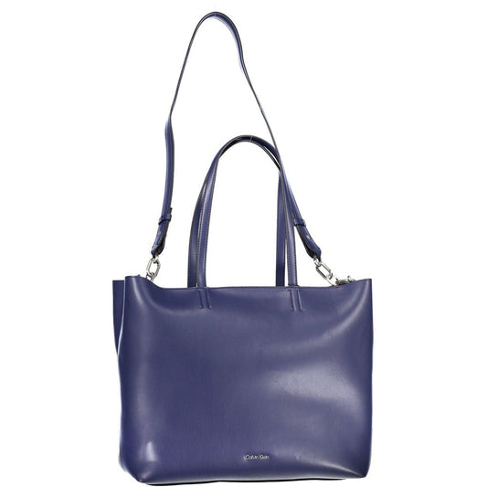 Blue Polyethylene Handbag