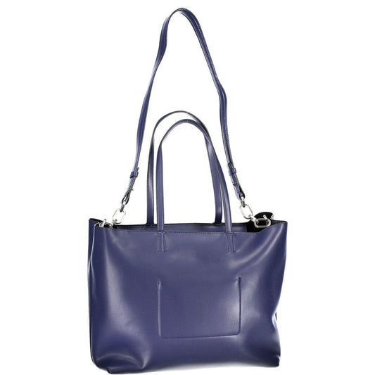 Blue Polyethylene Handbag