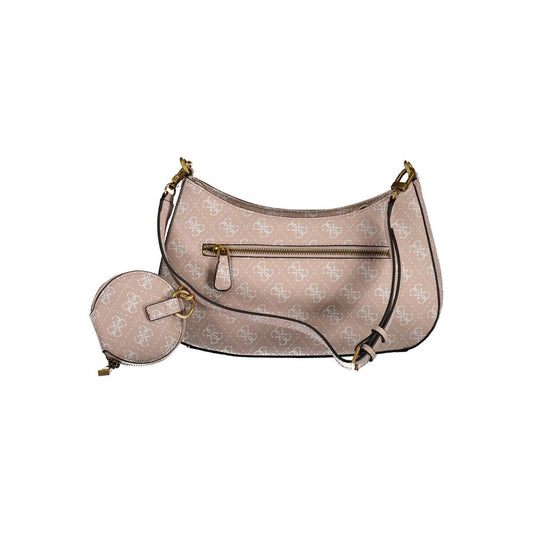 Pink Polyethylene Handbag