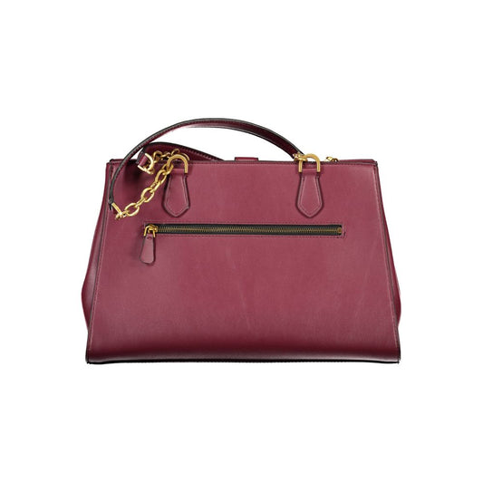 Purple Polyethylene Handbag