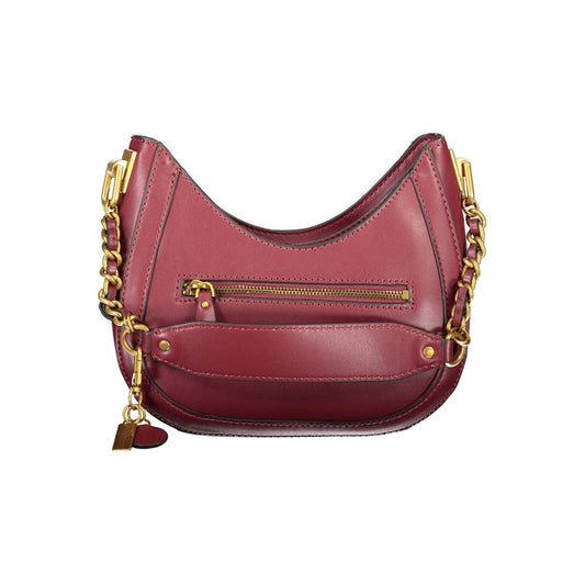 Purple Polyethylene Handbag