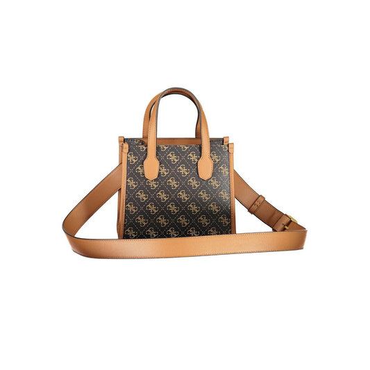 Brown Polyethylene Handbag